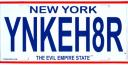 yankee hater license plate
