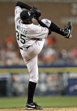 Dontrelle Willis now of the Detroit Tigers