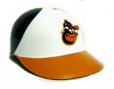 old school baltimore orioles cartoon bird helmet