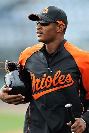 new Baltimore Orioles outfielder Adam Jones