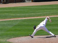 former Orioles reliever Chad Bradford