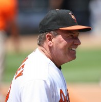 Baltimore Orioles manager Dave "DT" Trembley