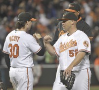 Luke Scott and George Sherrill