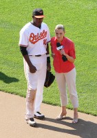Adam Jones and Amber Theoharis