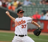 Orioles pitcher Chris Ray