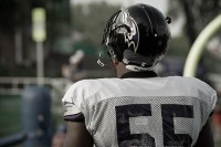 Ravens linebacker Terrell Suggs