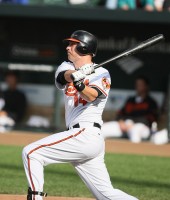 Orioles outfielder Nolan Reimold
