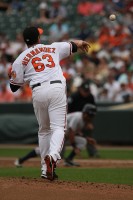 Orioles pitcher David Hernandez