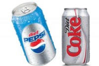 these are cans of diet soda - get it?