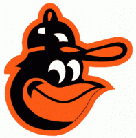 Baltimore Orioles cartoon bird logo